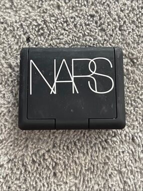 NARS Matte Black Compact with White Logo